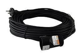 Удлинитель-шнур силовой народный ПВС 1300 Вт б/з, 30м, штепс. гнездо от поставщика КабельСпецСтрой