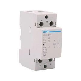 Контактор модульный NCH8-40/20 40A 2НО AC24В 50Гц (R) 256082 CHINT от поставщика КабельСпецСтрой