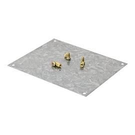 DKC 653016 Монтажная пластина из оцинкованной стали 349х260 мм, для коробок 392х298 мм от поставщика КабельСпецСтрой
