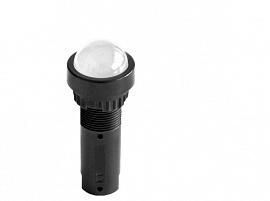 Индикатор сферический, штекерное подкл., уст.размер 16/24, круг., белый / желтый 24В, ASF0F12WY24 DKC от поставщика КабельСпецСтрой