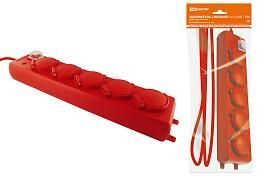 Удлинитель силовой Уз16-05В (с крышками IP44, выключатель, 5 мест/20м КГ 3х1,5)SQ1302-0024 TDM от поставщика КабельСпецСтрой