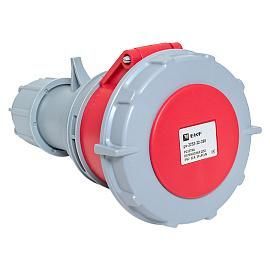 Розетка кабельная силовая переносная 2252 3Р+РЕ+N 32А 380В IP67 ps-2252-32-380 EKF PROxima от поставщика КабельСпецСтрой